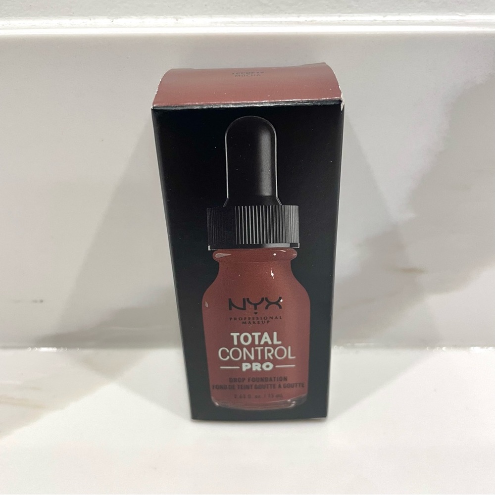 🟠5/$25 NEW NYX Total Control Pro Drop Foundation (Mocha)
